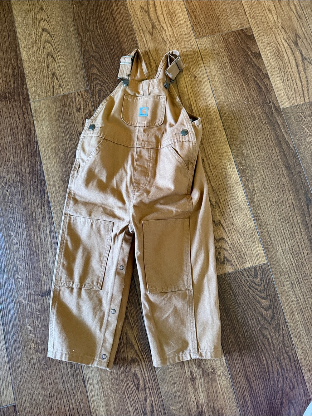 Carhartt Kids Brown Workwear Overalls